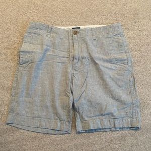 Jcrew linen grey shorts 7” inseam